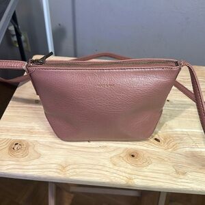 MATT & NAT SAM VEGAN CROSSBODY BAG - PURITY BLUSH ROSE COLOR
